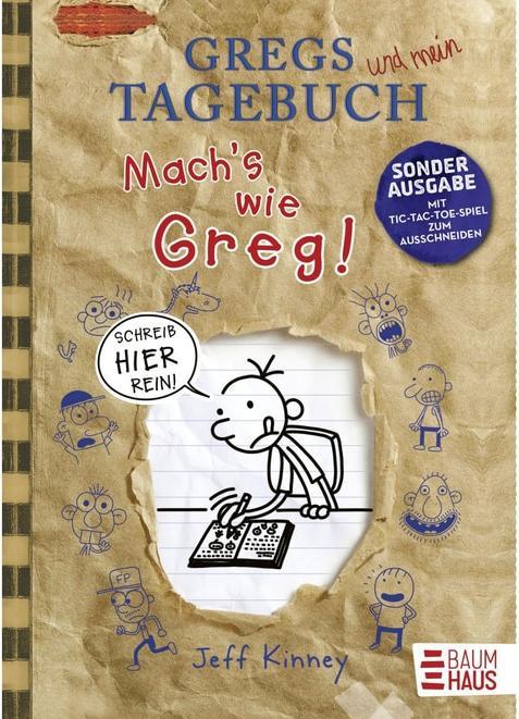 Immagine prodotto Gregs Tagebuch - Mach's wie Greg! (Tedesco, Jeff Kinney., 2024)