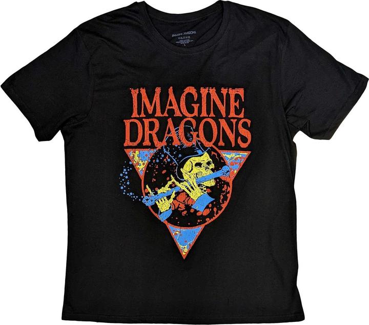 Image du produit Imagine Dragons T-Shirt unisexe adulte Squelette (L)