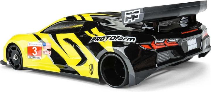Actual product image Proline Body Chevrolet Corvette C8 unpainted, 1:12