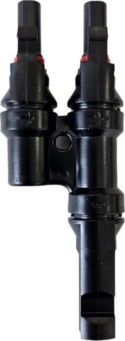 Produktbild Elbro PV-Y-Stecker MC4 2×Stecker (-) 1×Buchse (+) schwarz