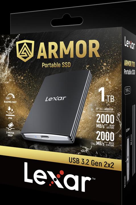 Actual product image Lexar Armor 700 (1000 GB)