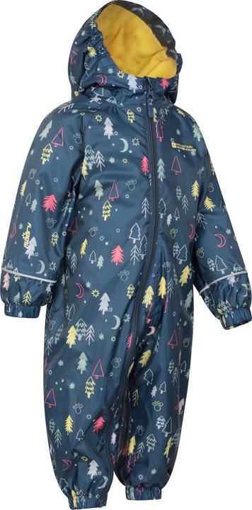 Actual product image Mountain Warehouse Childrens/Kids Spright Trees Waterproof Rain Suit (92)