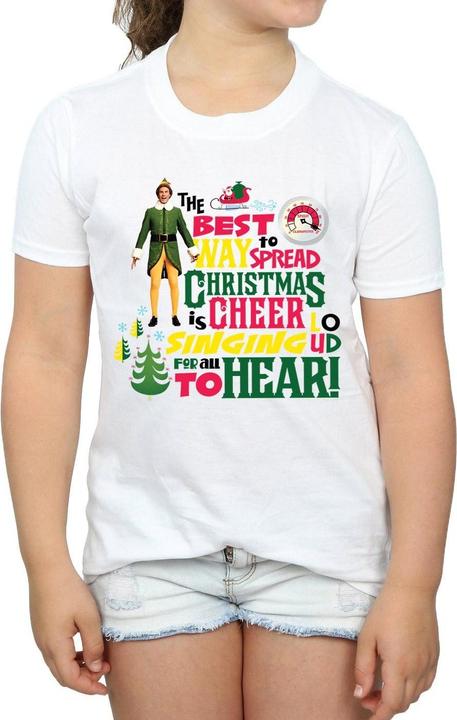 Immagine prodotto Elf Christmas Cheer Maglietta Ragazze (116)