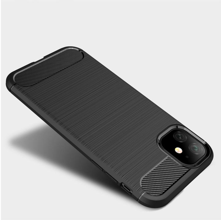 Actual product image Screenguard Carbon Brushed Case (Apple iPhone 11)