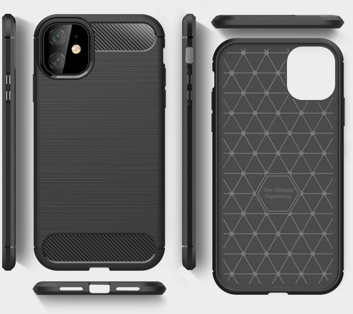Actual product image Screenguard Carbon Brushed Case (Apple iPhone 11)