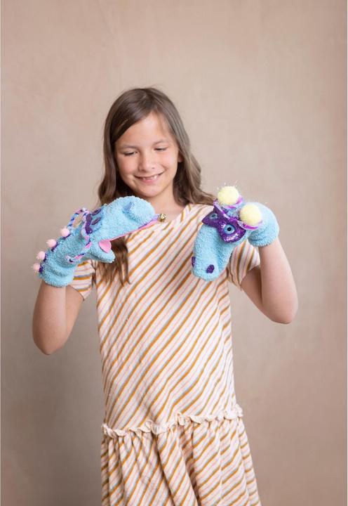Actual product image Creativ Company Craft Kit - Decoration - Sock Monster (977668)