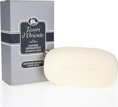 Tesori d'Oriente Muschio Bianco Weisse Moschusseife 125g (Seifenlotion)