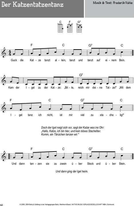 Image du produit 100 Kinderlieder für Ukulele (Allemand, Justin Sandercoew, 2015)