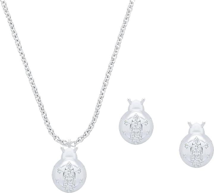 Actual product image Candy Ladybird jewellery set, 925 Sterling silver (925 sterling silver, 925 Sterling silver)
