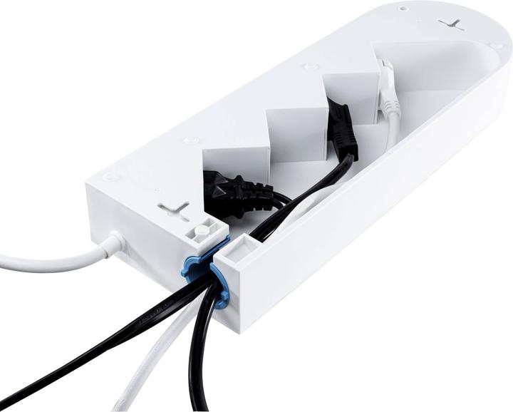 Immagine prodotto REV Ciabatta elettrica NoLook a 4 pieghe con interruttore (4 x, CEE 7/3, 1.40 m)