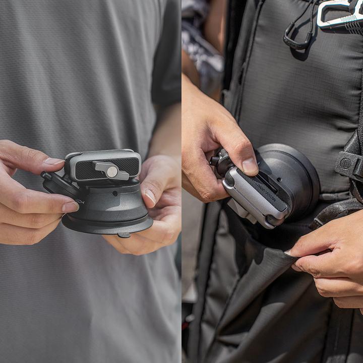 Actual product image Pgytech CapLock Suction Cup Mount (Universal)