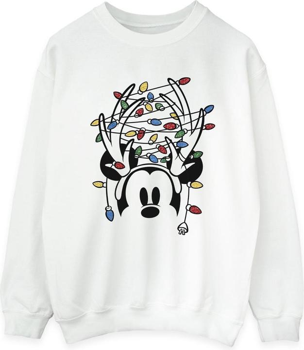 Produktbild Disney Mickey Mouse Christmas Head Lights Sweatshirt (XL)
