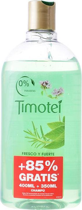 Actual product image Timotei FRESCO Y FUERTE champú hierbas alpinas 750 ml (750 ml)