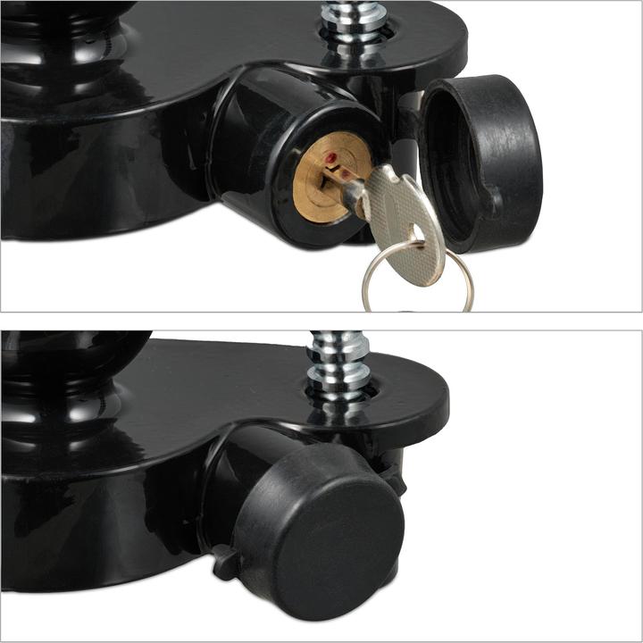 Actual product image Relaxdays Trailer lock