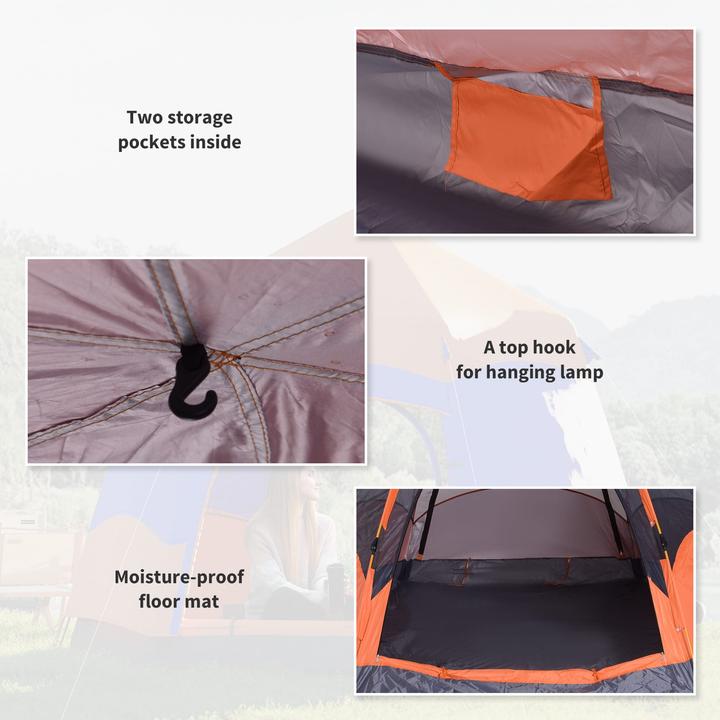 Actual product image Jamb Campingzelt (4.80 kg, 6 persons)