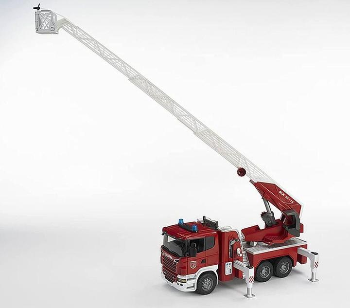 Image du produit Bruder Pompiers Scania de la série R avec échelle