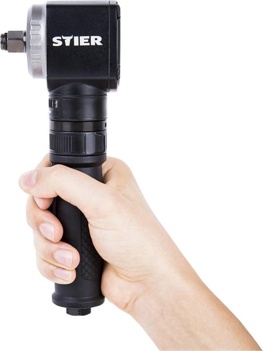 Actual product image Stier Right-angle impact wrench 19-WSS 1/2 inch drive extra short (Air blast)