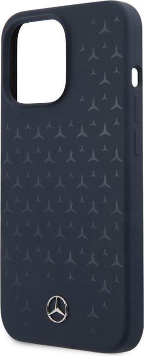 Image du produit Mercedes Benz Coque iPhone 13 Pro Max - Hardcase Housse de protection bleue Soft Touch No.344 (Apple iPhone 13 Pro Max)