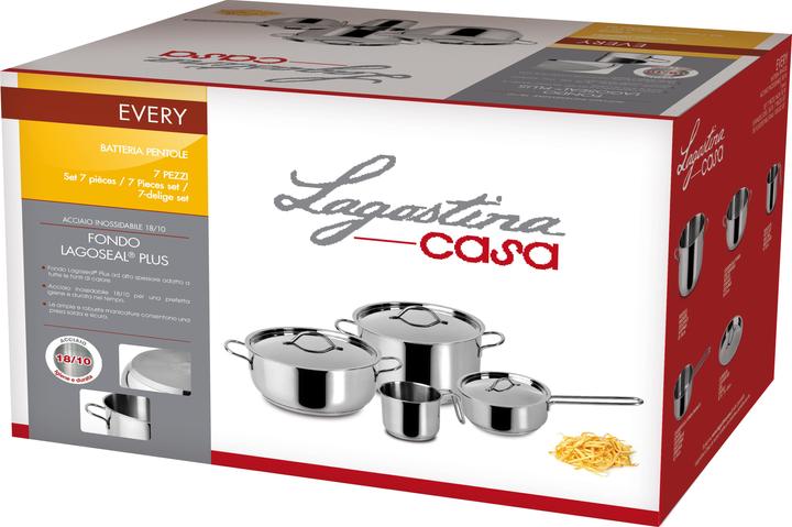 Produktbild Lagostina 010715600107 Jedes Kochgeschirr-Set in (12 cm, Kochtopf, Aluminium)