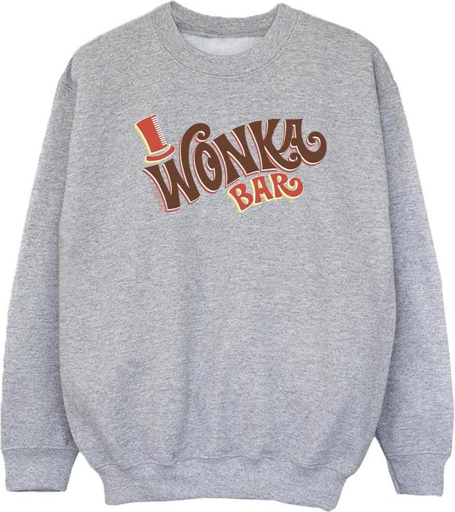 Immagine prodotto Willy Wonka & the Chocolate Factory Bar Logo Felpa Ragazze (116)