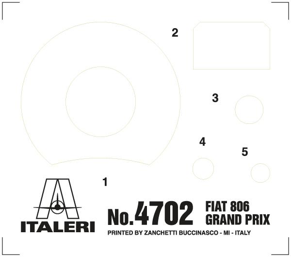 Actual product image Carson Fiat 806 Grand Prix