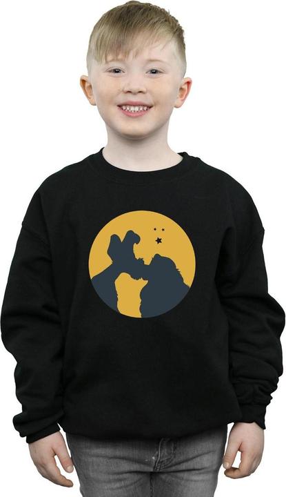 Actual product image Disney Boys Lady And The Tramp Moonlight Kiss Sweatshirt (140, 146)