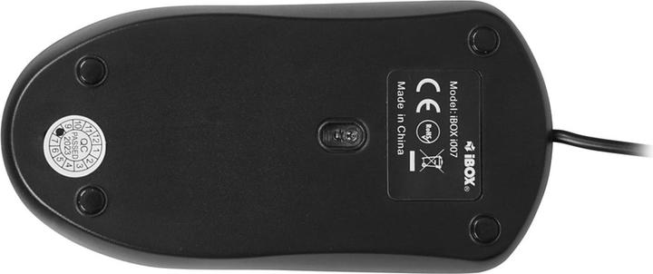 Produktbild iBox Mysz I-Box I010 Rook Przewodowa Czarna (Kabelgebunden)