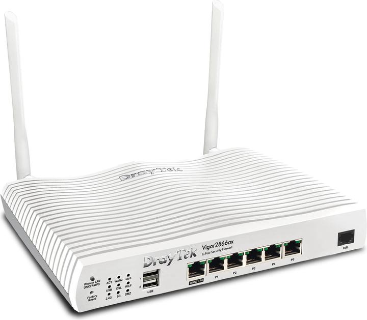Draytek Vigor 2866ax WLAN-AC ModemR. ADSL2+/VDSL2/G.Fast