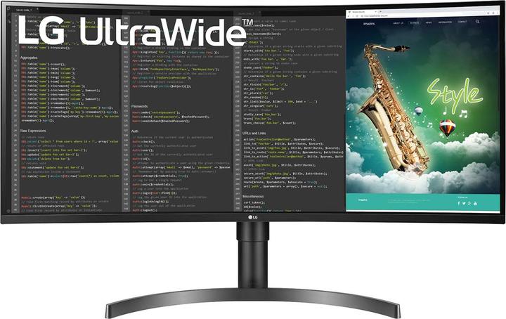 LG 35WN75C-B (3440 x 1440 pixels, 35")