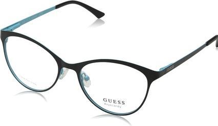 Actual product image Guess Unisex GU3013 002 51 Optical Frames Nero Opaco