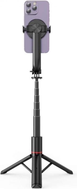 Actual product image Tech-Protect L04S Bluetooth selfie stick with tripod up to 95cm and 360 head - black