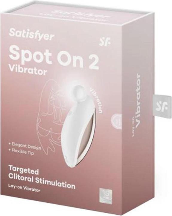 Productafbeelding Satisfyer Spot On 2 Lay-On Vibrator Wit