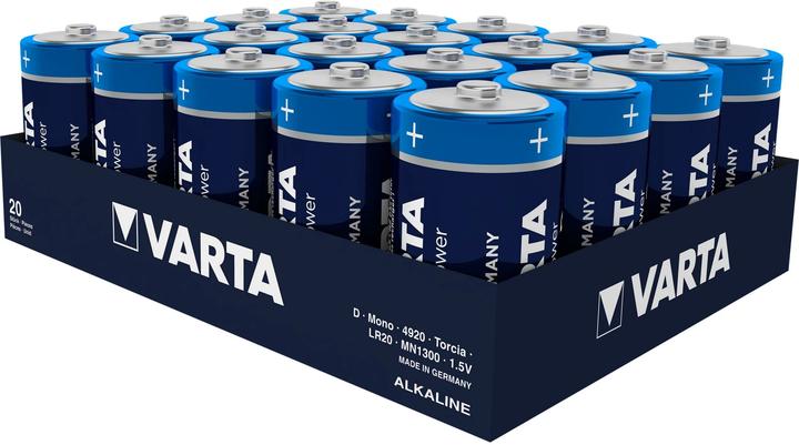 Varta haute énergie (20 pcs, D, 16500 mAh)