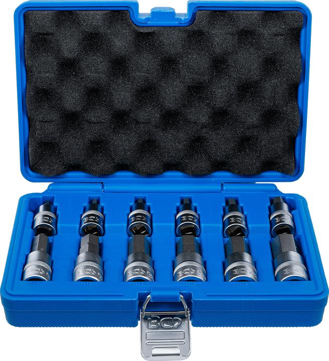 Actual product image BGS Bit insert set (Hexagon socket M5, Hexagon socket M6, Hexagon socket M8, Hexagon socket M10, Hexagon socket M12, Hexagon socket M7, Hexagon socket M14, Hexagon socket M16, Hexagon socket M17, Hexagon socket M18, Hexagon socket M19, Hexagon socket M22)