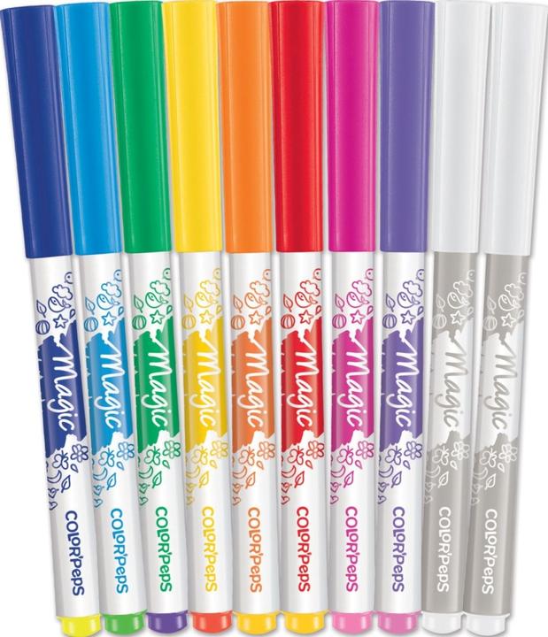 Immagine prodotto Maped Pennarelli magici Color Peps 8s + 2 Magic (8 colori, 1 x)