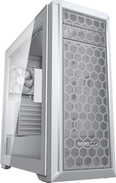 Immagine prodotto Cougar MX330-G Pro Baltas | Case PC | Mid Tower / Pannello frontale a rete / Ventola / TG Left (Mini-ITX, ATX, mATX)
