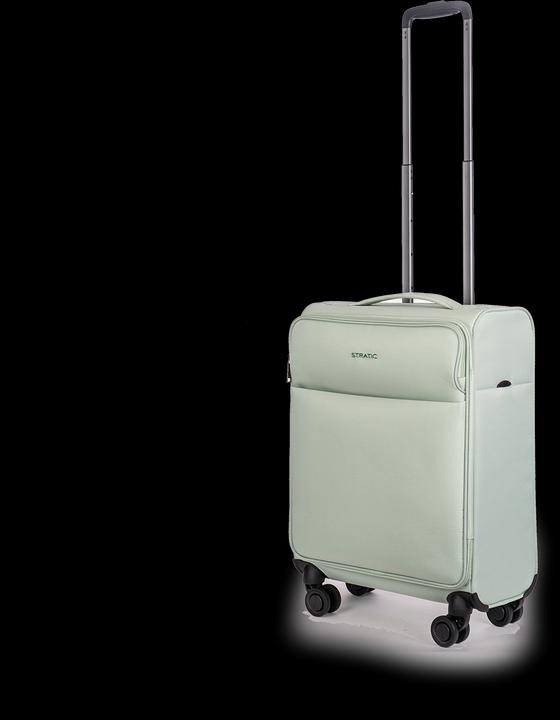 Immagine prodotto Stratic Trolley soft LIGHT S 55cm menta (37 l, Bagaglio a mano (fino a 50 litri))