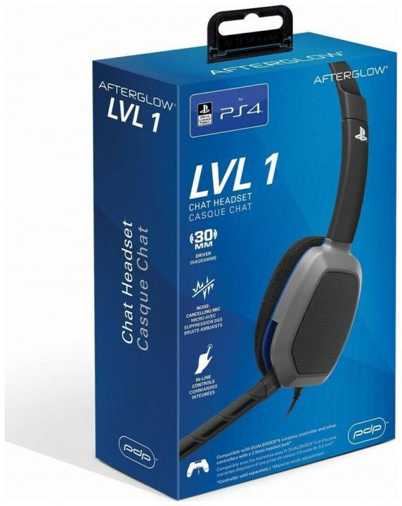 Immagine prodotto PDP AFTERGLOW LVL 1 - Chat Headset (Cablato)