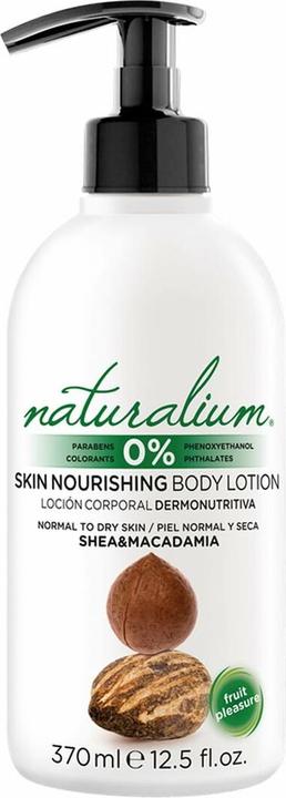 Actual product image Naturalium Skin Nourishing BL Shea & Macadamia (Body lotion, 370 ml)
