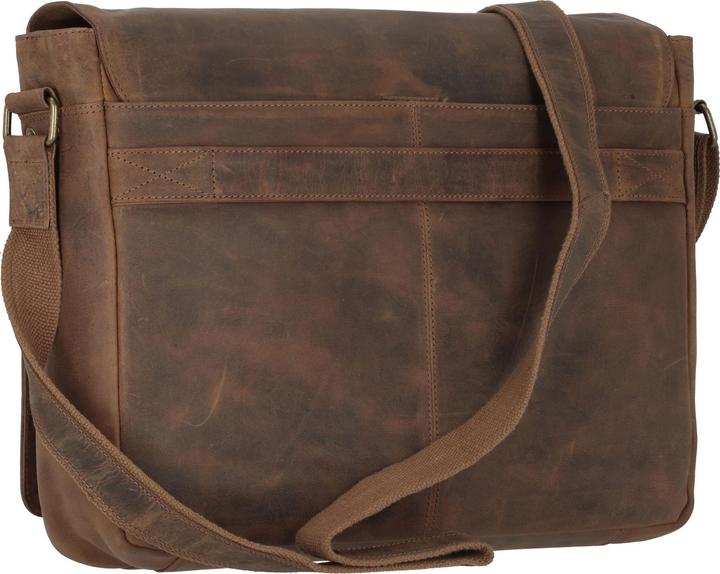 Produktbild Greenland Nature Montenegro Messenger Leder 40 cm Laptopfach