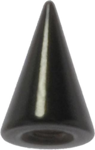 Actual product image Bijouteria Piercing attachment (Surgical steel 316L, PVD coating (black))