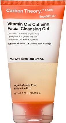 Carbon Theory Cleansing skin gel Vitamin C & Caffeine (Facial Cleansing Gel) 100 ml (Gel, 100 ml)