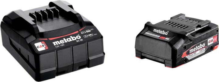 Image du produit Metabo Set de base 1x pack d'accumulateurs Li-Power 18 V 2,0 Ah ( 625596000 ) + chargeur SC 36 (18 V)