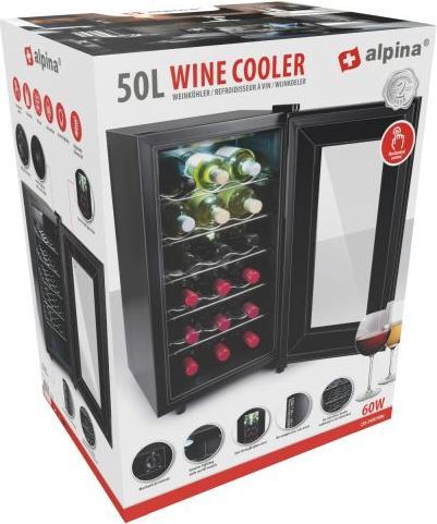 Produktbild alpina Cooler bottle 230V 50L 18bottl (50 l)