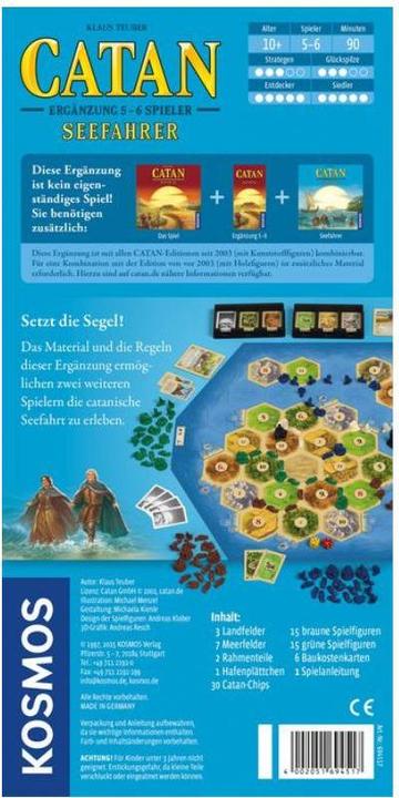 Produktbild Kosmos Die Siedler von Catan (Deutsch)