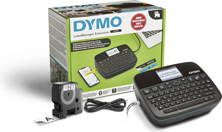Immagine prodotto Dymo LabelManager 640CB 6/9/12/19/24mm nastri D1 Qwertz