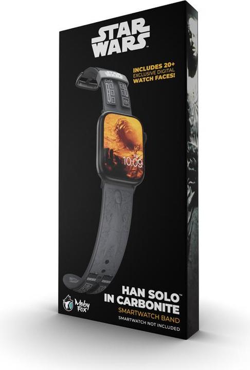 Image du produit Moby Fox Star Wars bracelet pour smartwatch 3D Han Solo Carbonite (Silicone)