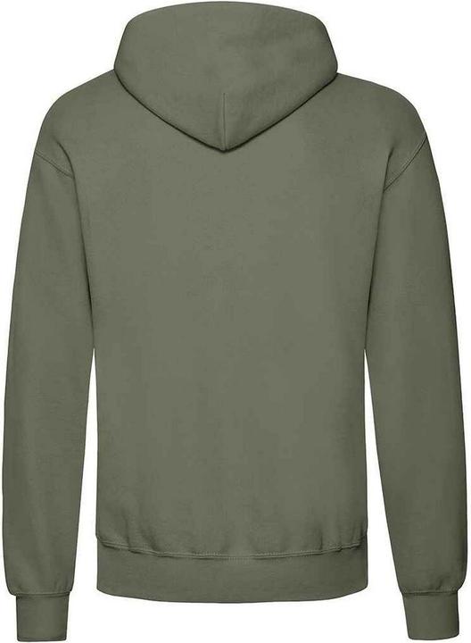 Actual product image Fruit of the Loom Adults Unisex Classic Hooded Sweatshirt (M)