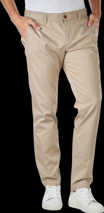 Actual product image Alberto Lou Pant Ceramica Gabardine brown melange (W34/L32)