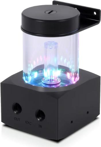 Image du produit Alphacool PUM Core 100 Aurora D5/VPP Réservoir d'équilibrage Acétal/Acrylique avec pompe VPP655 PWM